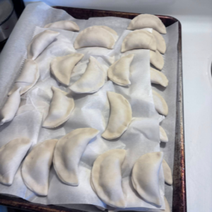 Handcrafted Frozen Perogies